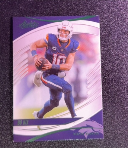 2025 Panini Absolute Football #65 Bo Nix — front