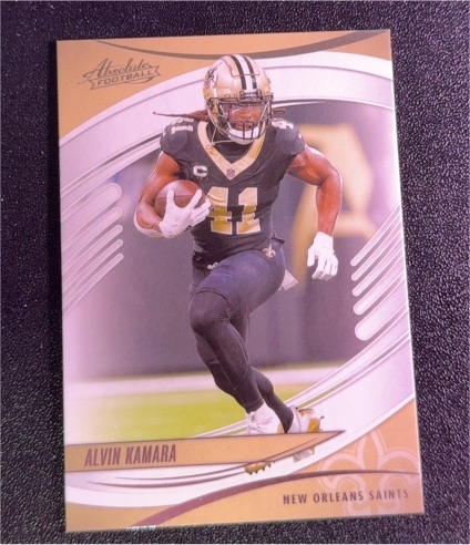 2025 Panini Absolute #36 Alvin Kamara — front