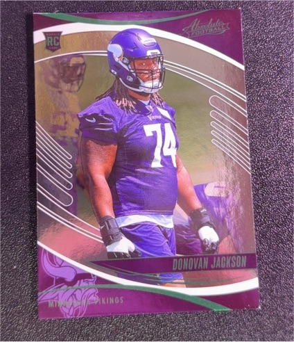 2025 Panini Absolute #120 Donovan Jackson — front