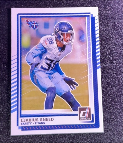 2025 Donruss #198 L'Jarius Sneed — front