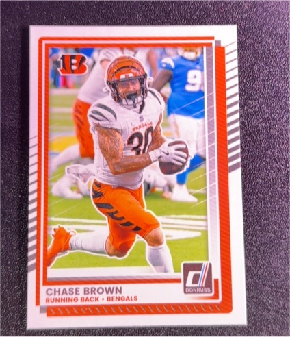 2025 Panini Donruss #294 Chase Brown — front