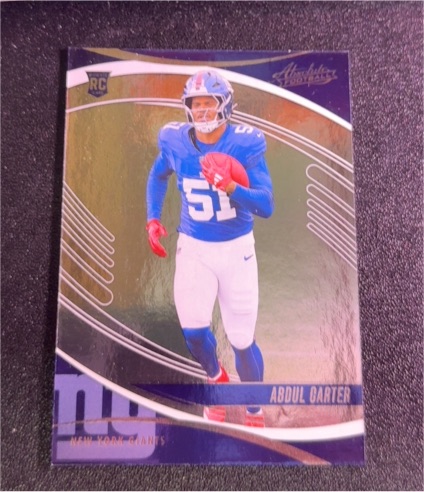 2025 Panini Absolute #101 Abdul Carter — front