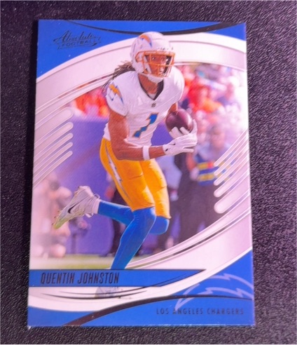 2025 Panini Absolute #32 Quentin Johnston — front