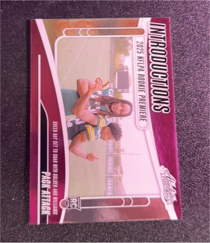 2025 Panini Absolute Introductions #I-SWS Savion Williams/Matthew Golden — front