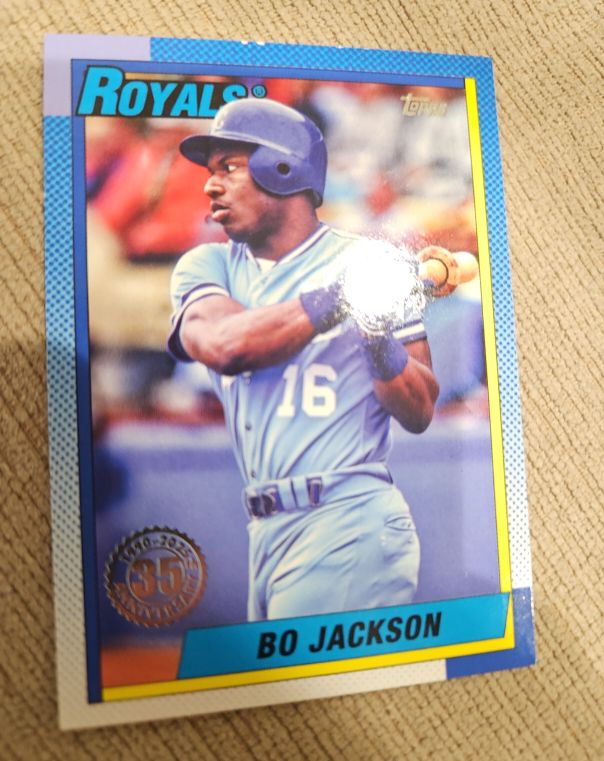 2025 Topps Series 1 #T90-62 Bo Jackson — front