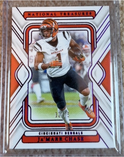 2024 Panini National Treasures #82 Ja'Marr Chase — front