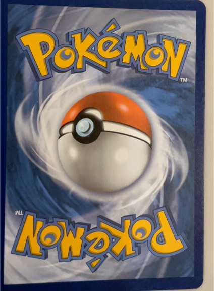 1999 Pokémon Card Back — front