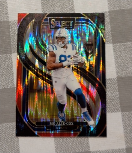 2024 Panini Select Premier Level #184 Mo Alie-Cox — front