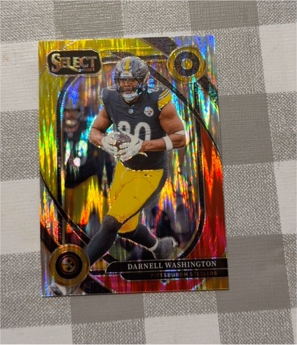 2024 Panini Select Club Level #244 Darnell Washington — front