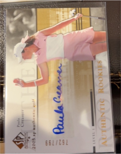 2005 SP Authentic #L2 Paula Creamer — front
