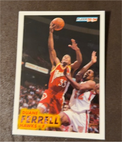 1993-94 Fleer #3 Duane Ferrell — front