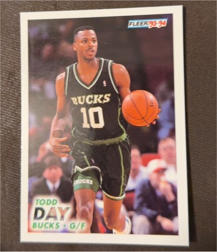 1993-94 Fleer #117 Todd Day — front