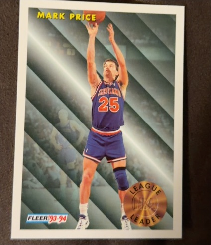 1993-94 Fleer #226 Mark Price Cleveland Cavaliers — front