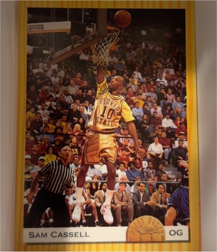 1993 Classic Draft Picks #20 Sam Cassell — front