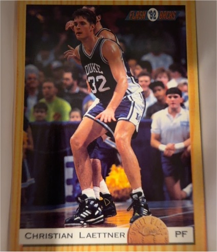 1993 Classic Draft Picks #106 Christian Laettner — front
