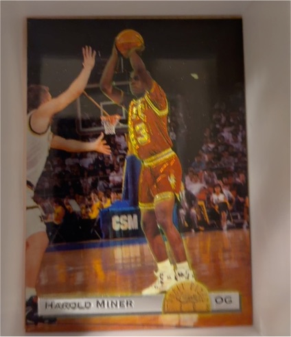 1993 Classic Draft Picks #DS37 Harold Miner — front