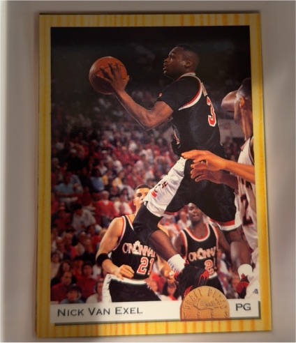 1993 Classic Draft Picks #75 Nick Van Exel — front