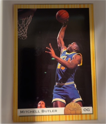 1993 Classic Draft Picks #85 Mitchell Butler — front