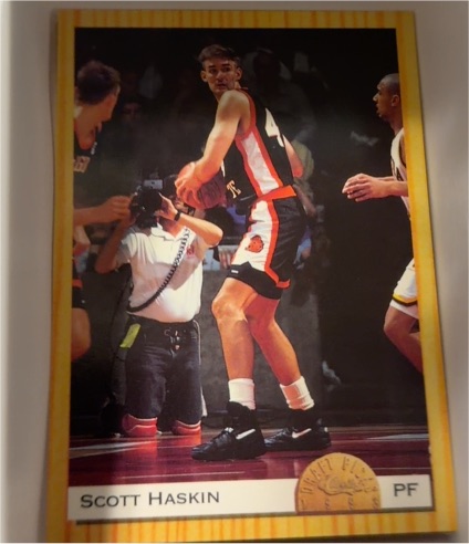 1993 Classic Draft Picks #42 Scott Haskin — front