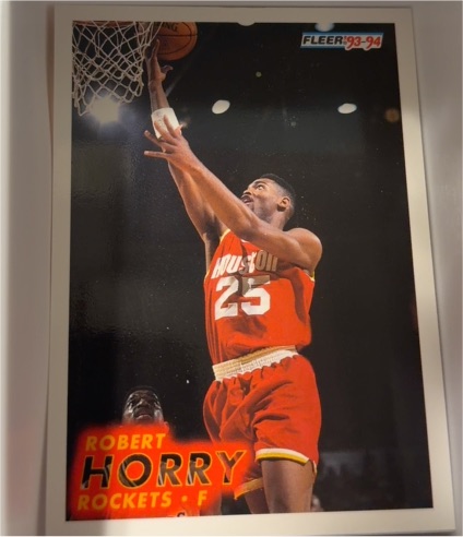 1993-94 Fleer #77 Robert Horry — front