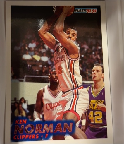1993-94 Fleer #94 Ken Norman — front