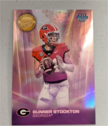 2025 Bowman Chrome University #DL-17 Gunner Stockton — front