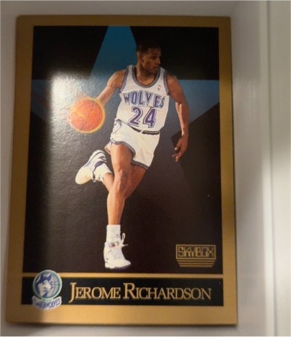 1990 SkyBox #173 Jerome Richardson — front