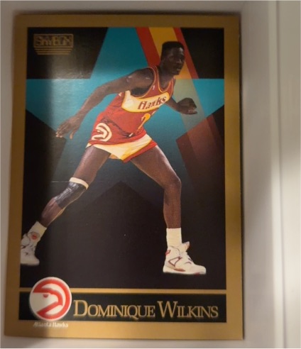 1990-91 SkyBox #11 Dominique Wilkins — front