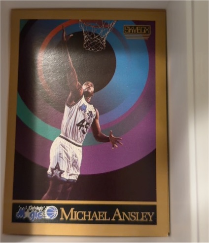 1990-91 SkyBox #200 Michael Ansley — front