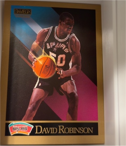 1990 SkyBox #260 David Robinson — front