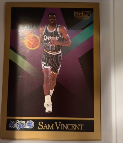 1990-91 SkyBox #209 Sam Vincent — front
