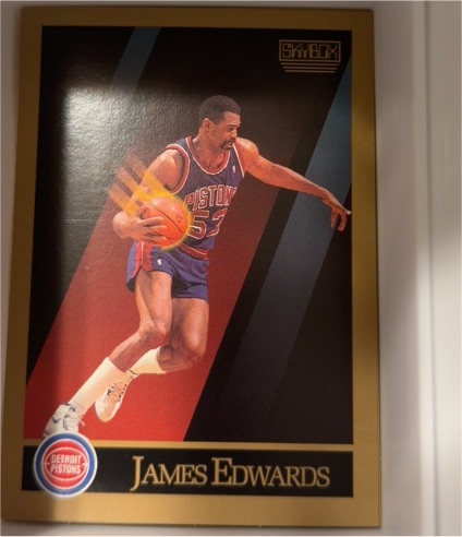 1990-91 SkyBox #85 James Edwards — front