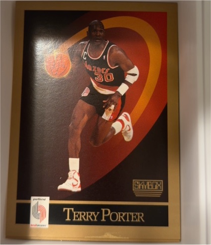 1990-91 SkyBox #238 Terry Porter — front