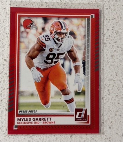 2025 Donruss #231 Myles Garrett — front