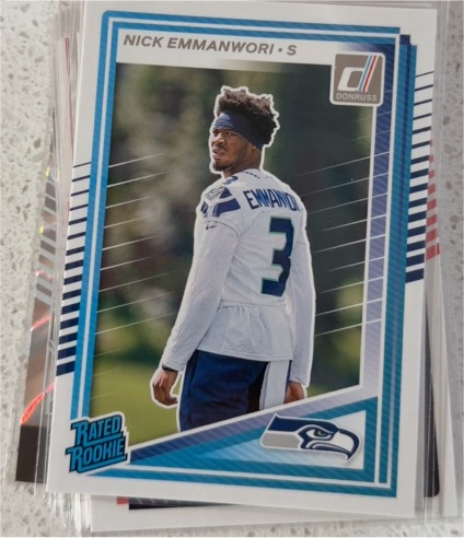 2025 Donruss #348 Nick Emmanwori — front