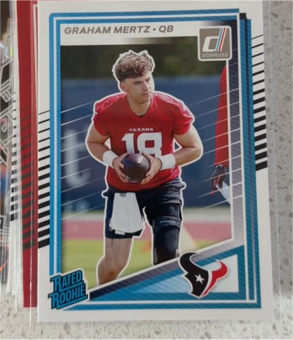 2025 Donruss #347 Graham Mertz — front