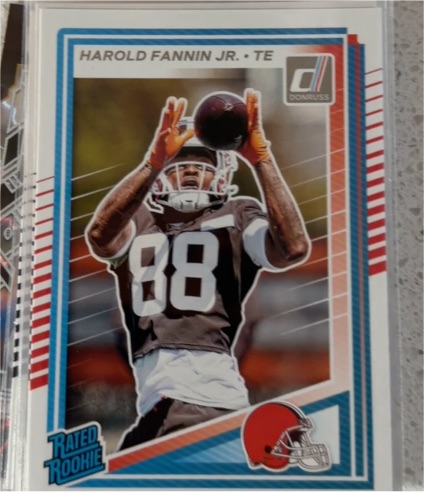 2025 Donruss #373 Harold Fannin Jr. — front