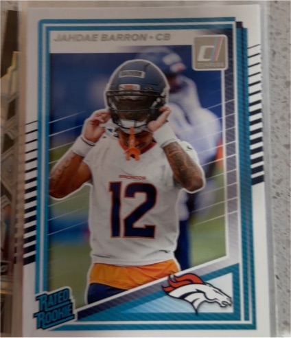 2025 Panini Donruss #365 Jahdae Barron — front