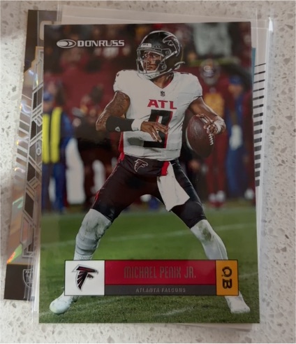 2025 Panini Donruss #R05-MPJ Michael Penix Jr. Retro 2005 — front