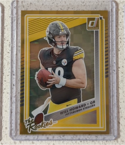 2025 Panini Donruss #10 Will Howard The Rookies — front
