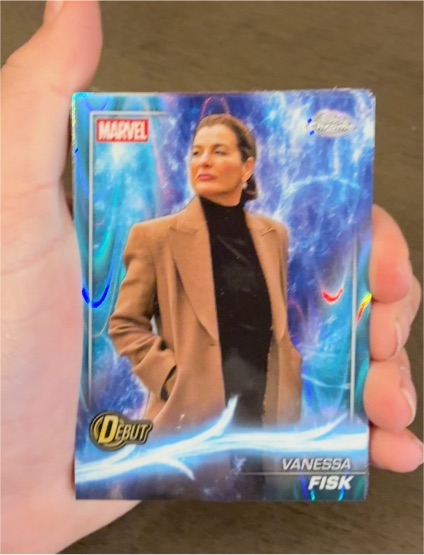 2025 Topps Chrome Marvel Studios #179 Vanessa Fisk — front