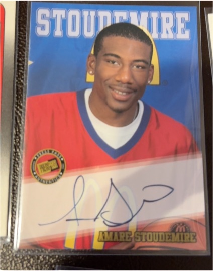 2002 Press Pass #Amare Stoudemire — front