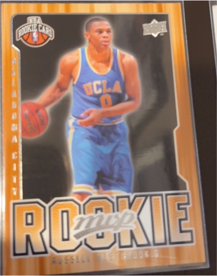 2008-09 Upper Deck MVP #204 Russell Westbrook — front