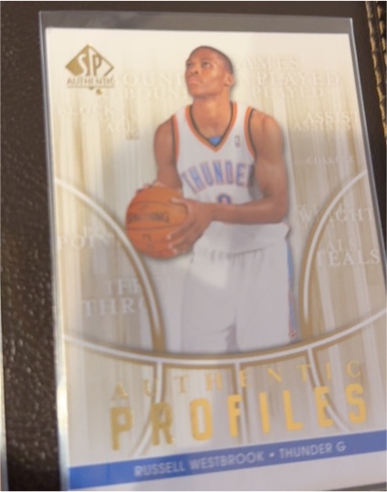 2008-09 Upper Deck SP Authentic Profiles #AP-49 Russell Westbrook — front