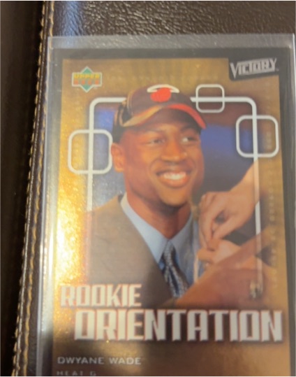 2003-04 Upper Deck Victory #105 Dwyane Wade Rookie Orientation — front