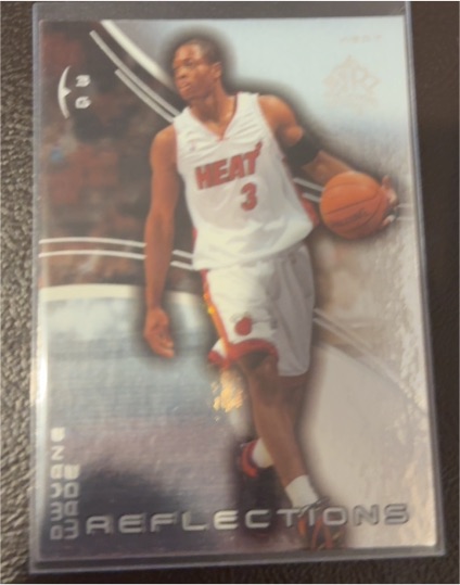 2003-04 Upper Deck Triple Dimensions Reflections #41 Dwyane Wade — front