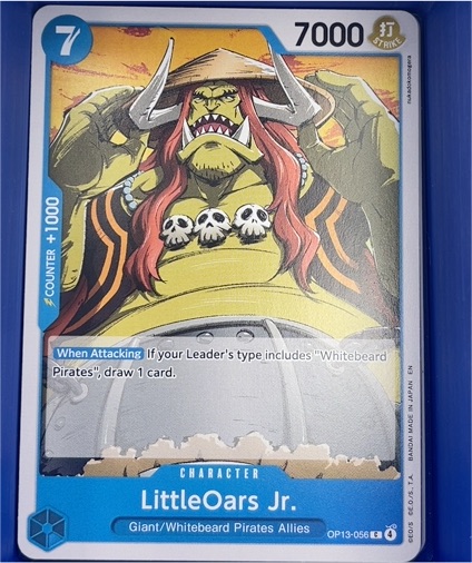 2025 One Piece Card Game OP13-056 LittleOars Jr. — front