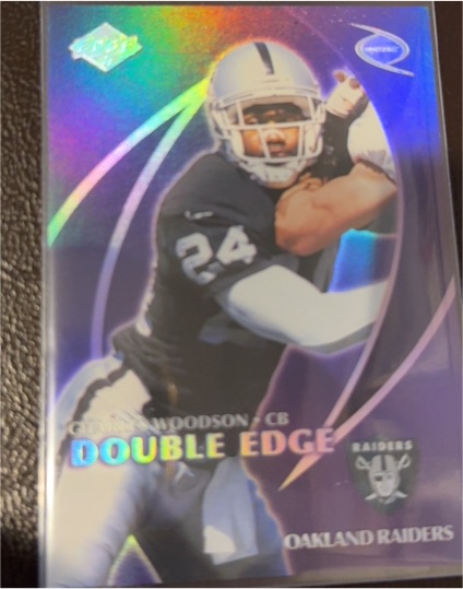 1998 Collector's Edge Odyssey Double Edge #4B Charles Woodson — front