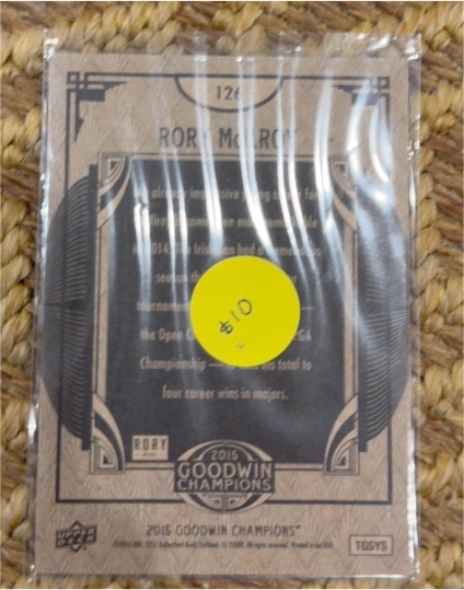 2015 Upper Deck Goodwin Champions #126 Rory McIlroy — front