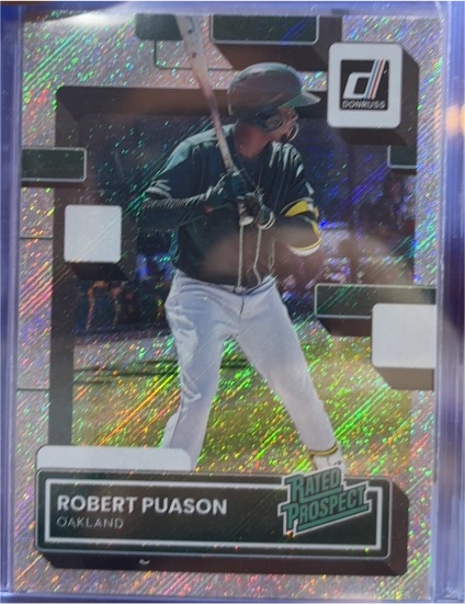2022 Donruss Rated Prospects Rapture #RP-11 Robert Puason — front